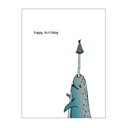 Narwhal (Birthday) Notecard