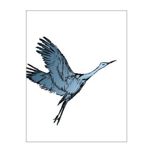 Whooping Crane Notecard