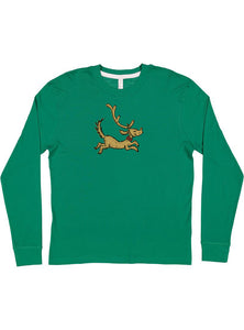 Max : Unisex Long Sleeve Comfy Top (Green)