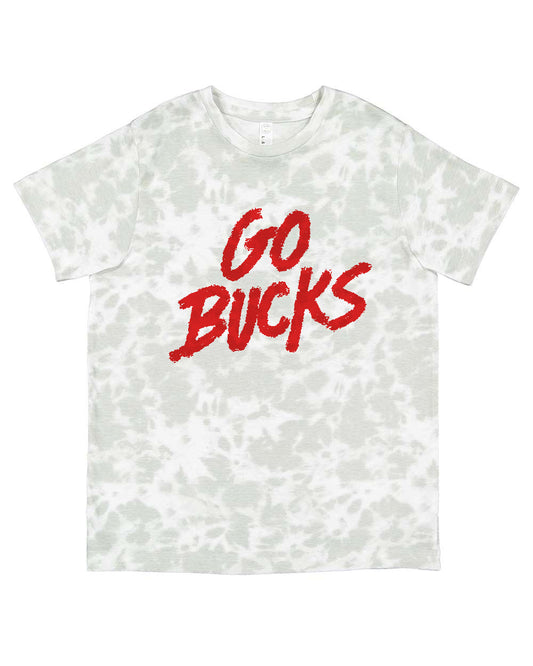 OSU Buckeyes Kids Tee – Hand Printed Ohio State Shirt by Megan Lee Designs