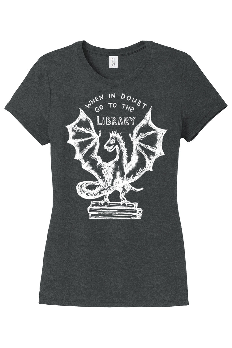a women's t - shirt with an image of a dragon on it