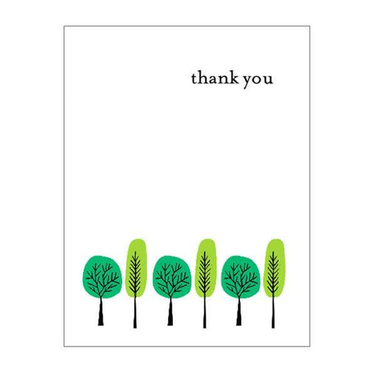 Trees (Thank You) Notecard