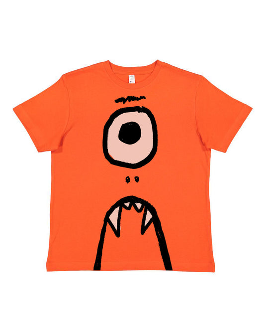 Kids Monster Tee - Unique Hand Printed Shirt | Soft Cotton Graphic Tee