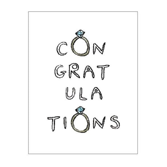 Congratulations (Engagement) : Notecard