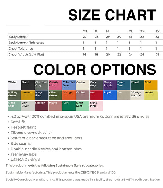 Make your own unisex combed cotton tee with our designs : Unisex Combed Cotton Tee