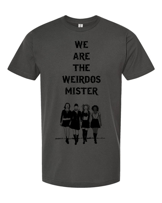 Unisex Tee – Weirdos Graphic T-Shirt | Soft Cotton, Eco Friendly Ink, Casual Wear