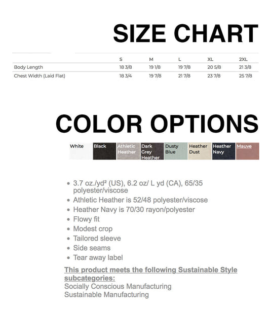 Women's Crop Tee - Flowy Black Crop Top | Super Soft Cotton | Megan Lee Designs