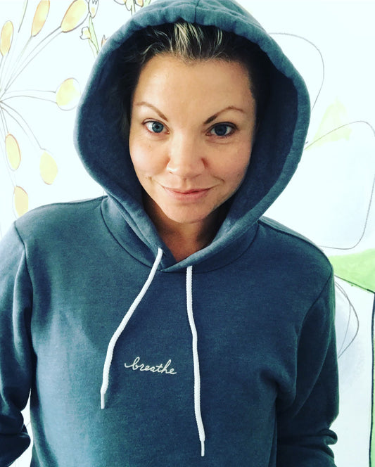 Breathe Hoodie - Unisex Soft Hoodie by Megan Lee Designs | Cozy Casual Wear