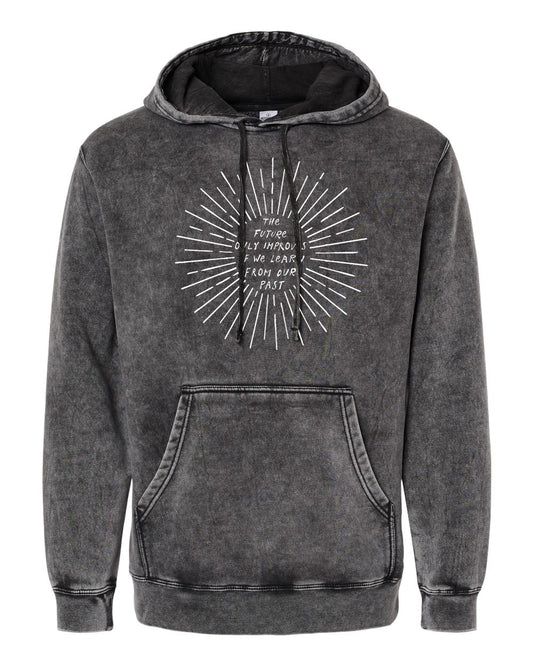 Mineral Wash Hoodie – Future Quote Hoodie by Megan Lee Designs | Soft Tri-Blend Fabric