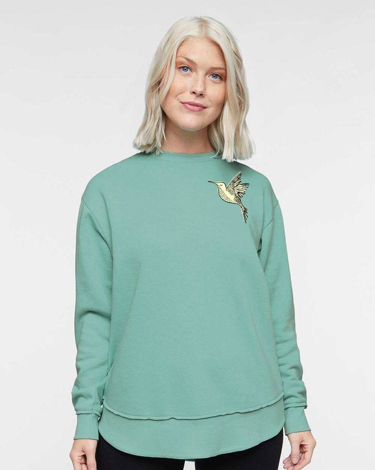 Hummingbird : Women's Weekend Sweatshirt