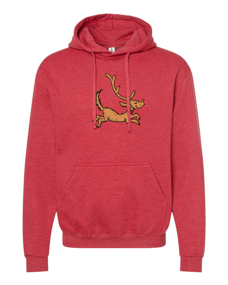 Max Grinch Hoodie – Hand Printed Holiday Hoodie With Eco Friendly Ink Apparel