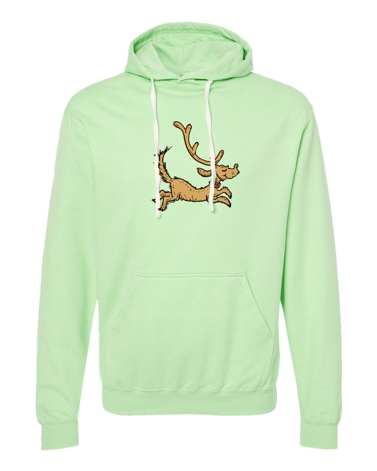 Max Grinch Hoodie – Hand Printed Holiday Hoodie With Eco Friendly Ink Apparel