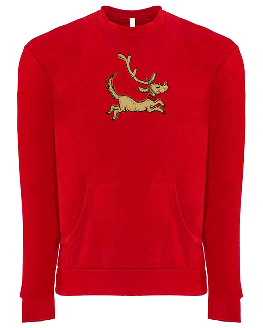 Unisex Kangaroo Sweatshirt – Max (Grinch) Holiday Pullover With Pouch, Soft Cotton Hoodie