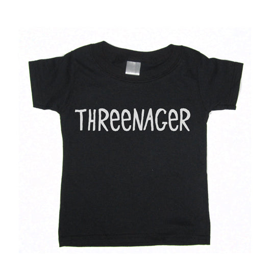 Threenager : Kids Tee