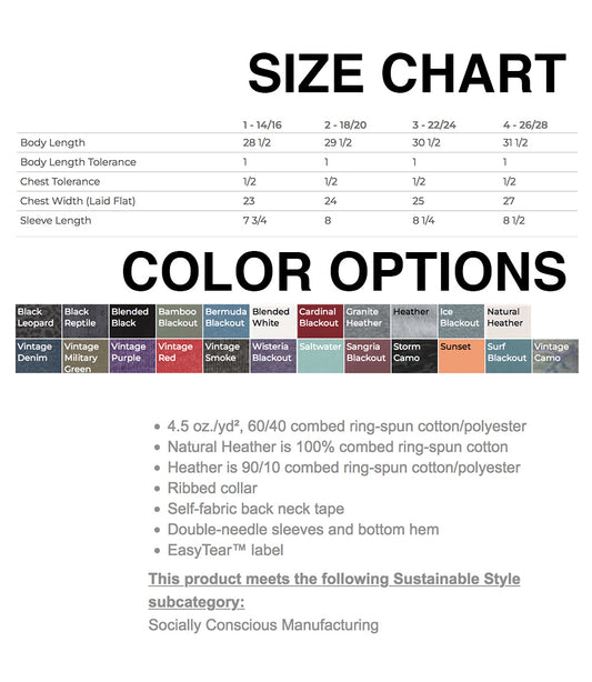 Plus Size Tee - Custom Women's Tee With Flattering Fit | Megan Lee Designs