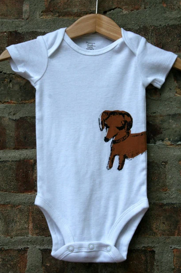 Dachshund : Baby Bodysuit