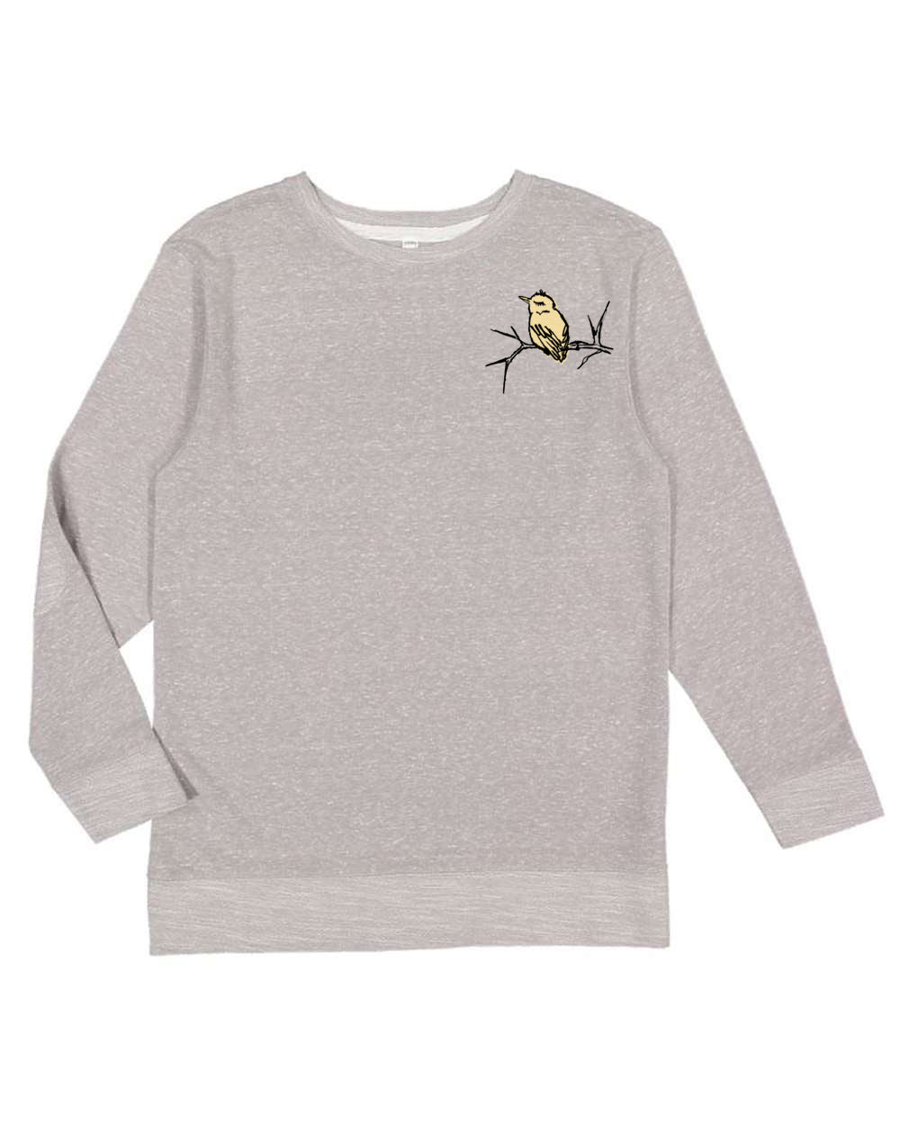 Small Sparrow : Unisex Melange Sweatshirt