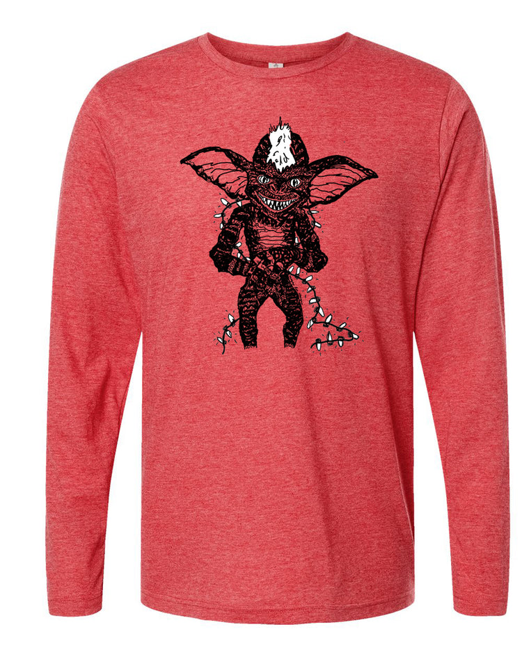 Stripe Holiday T-Shirt – Soft Cotton Tee | Hand Printed Apparel With Eco Friendly Ink