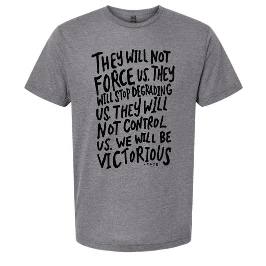 Unisex T Shirt - Custom Fight Tee | Hand Printed Shirt With Soft Cotton Blend