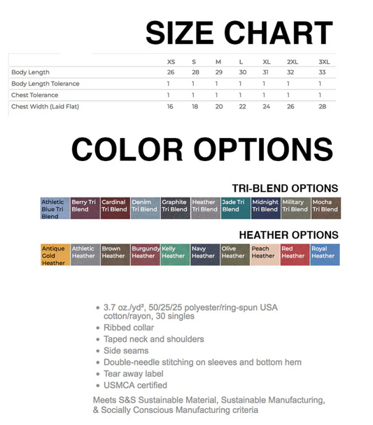 Unisex Tri-Blend T-Shirt – Dragon Design Tee With Eco Friendly Ink & Soft Cotton