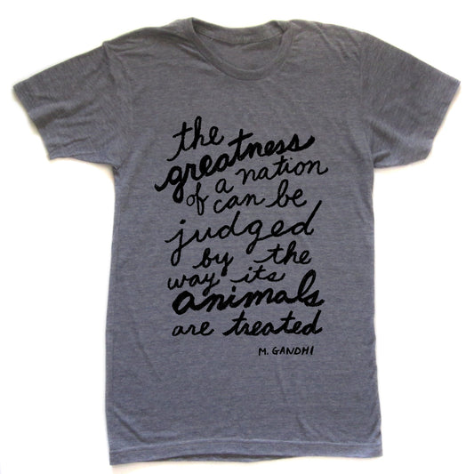 Kids Animal T-Shirt – Hand Printed Organic Cotton Tee With Cute Designs