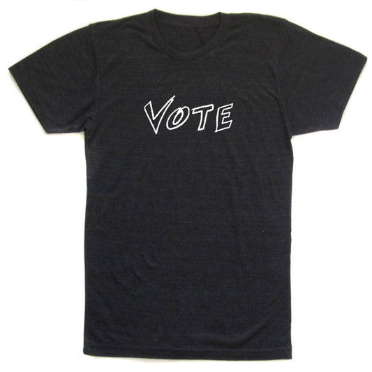 Unisex Tee – Vote Statement T-Shirt | Hand Printed Design On Soft Cotton Blend