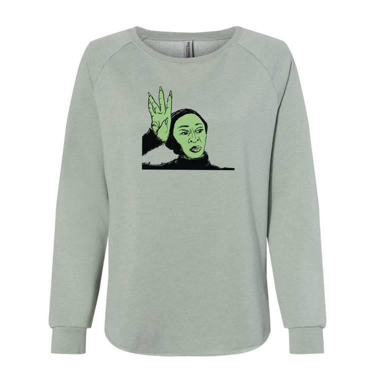 Elphaba : Women's Wave Wash Sweatshirt