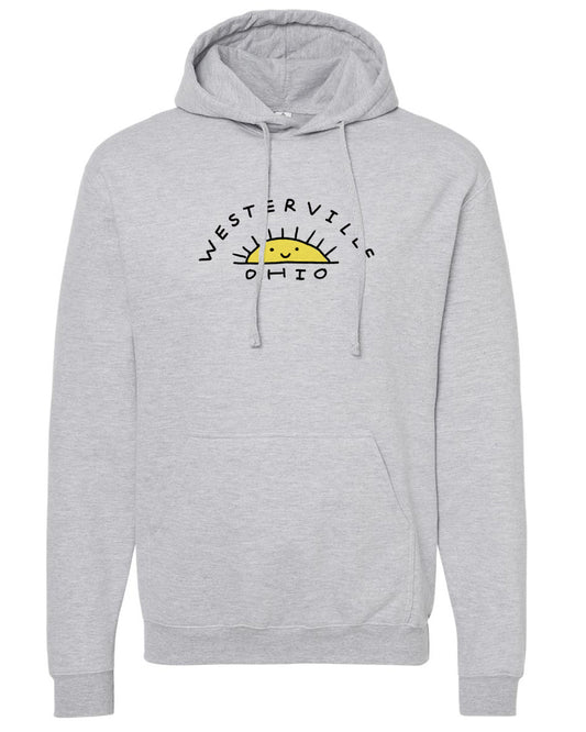Unisex Hoodie - Westerville Sun Pullover Hoodie With Soft Cotton Comfort