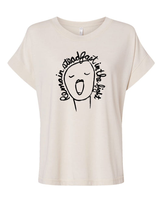 a women's t - shirt with an image of a woman's face