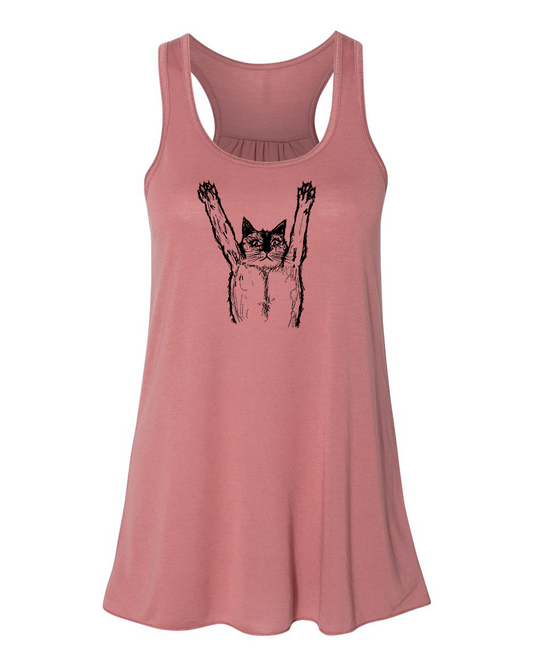 Cat: Women's Flowy Tank