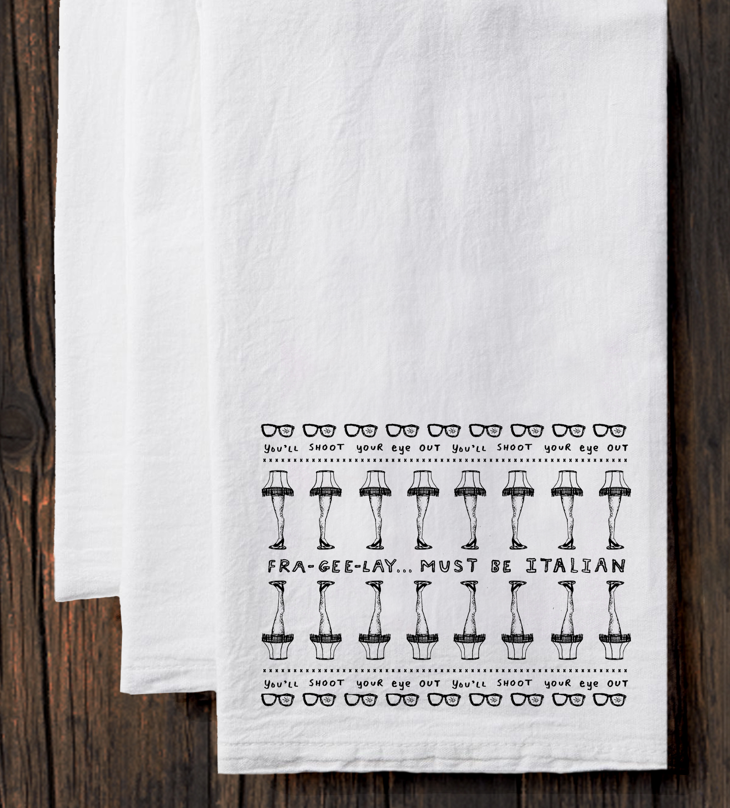 FRA-GEE-LAY Tea Towel