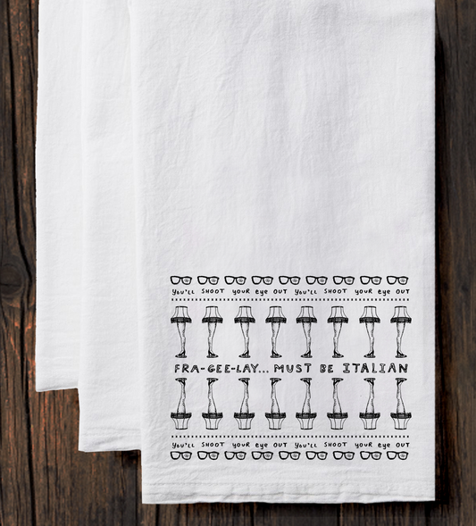 Cotton Tea Towel – FRA-GEE-LAY Design | Soft Kitchen Linen, Machine Washable