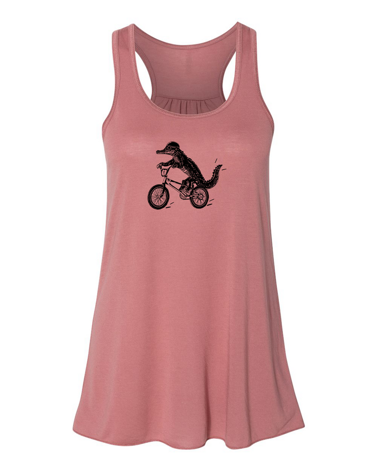 Crocodile: Women's Flowy Tank