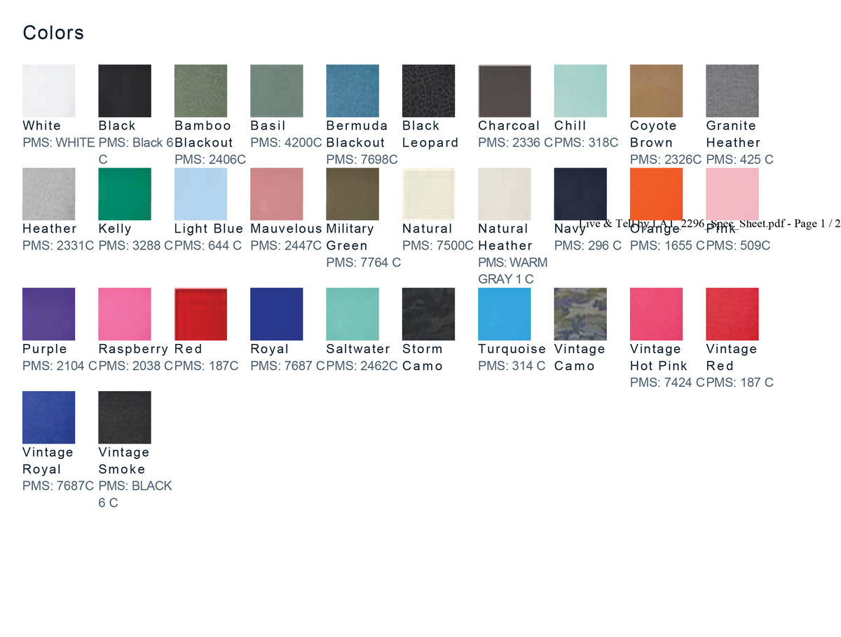 a collection of various colors, including shades of white, black, bamboo, basil, bermuda, black, chili, coyote, granite, leopard, and others. The colors are displayed in a grid format, with each color listed alongside its name and a description. The image is not a single image but rather a collage of multiple images showcasing different color palettes and color names.