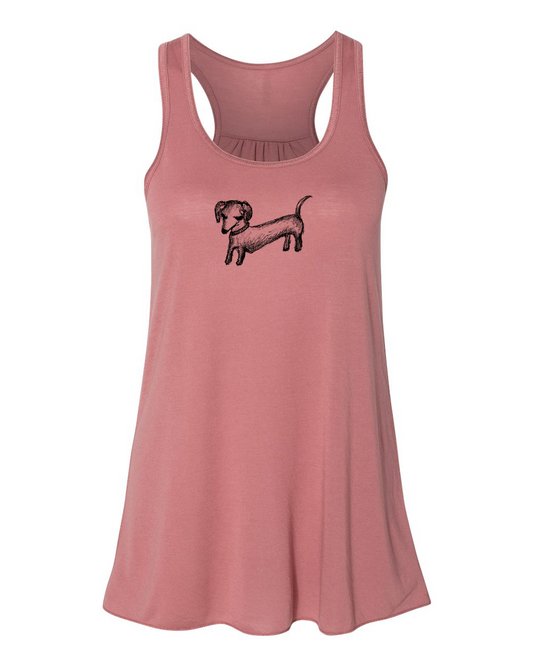 Dog: Women's Flowy Tank