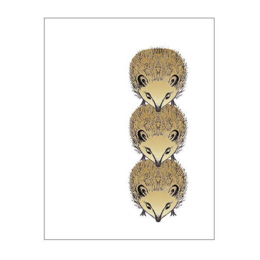 Hedgehogs Notecard