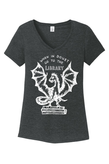 a women's t - shirt with an image of a dragon on it