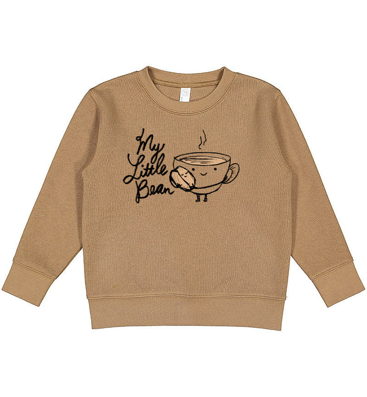 Soft Vintage Pullover Toddler Cute Little Bean Screen Print