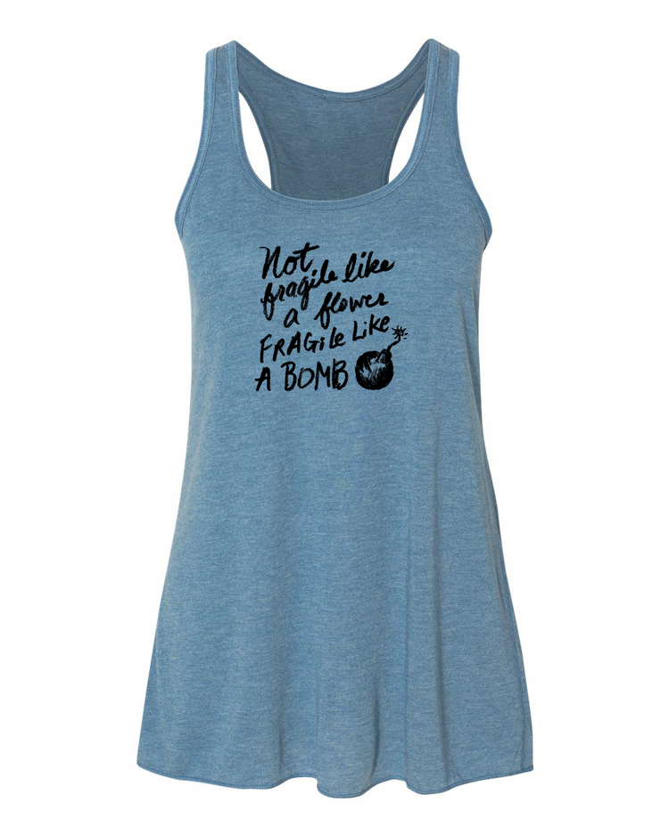 Flower Bomb: Women's Flowy Tank