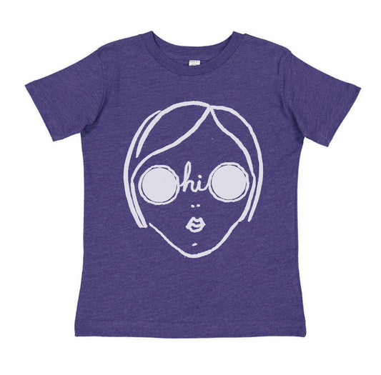 Ohio Girl Kid Tee – Soft Cotton Youth Graphic Tee | Hand Printed Shirt