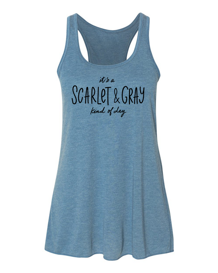 Scarlet & Gray: Women's Flowy Tank