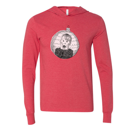 Unisex Hoodie – Home Alone Hand Drawn Design | Soft Fleece Pullover
