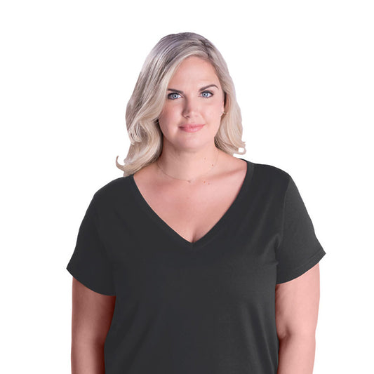 Plus Women's T-Shirt - Printed Dragon Book Lover Tee | Soft Cotton Casual Top