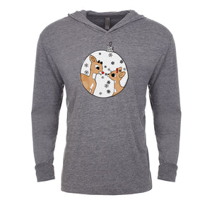 Rudolph : unisex t-shirt hoodie