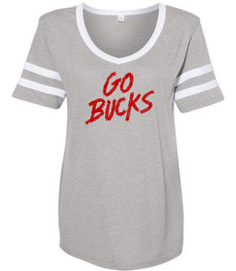 Go Bucks (OSU Buckeyes) : Women's Loose Game Day Jersey
