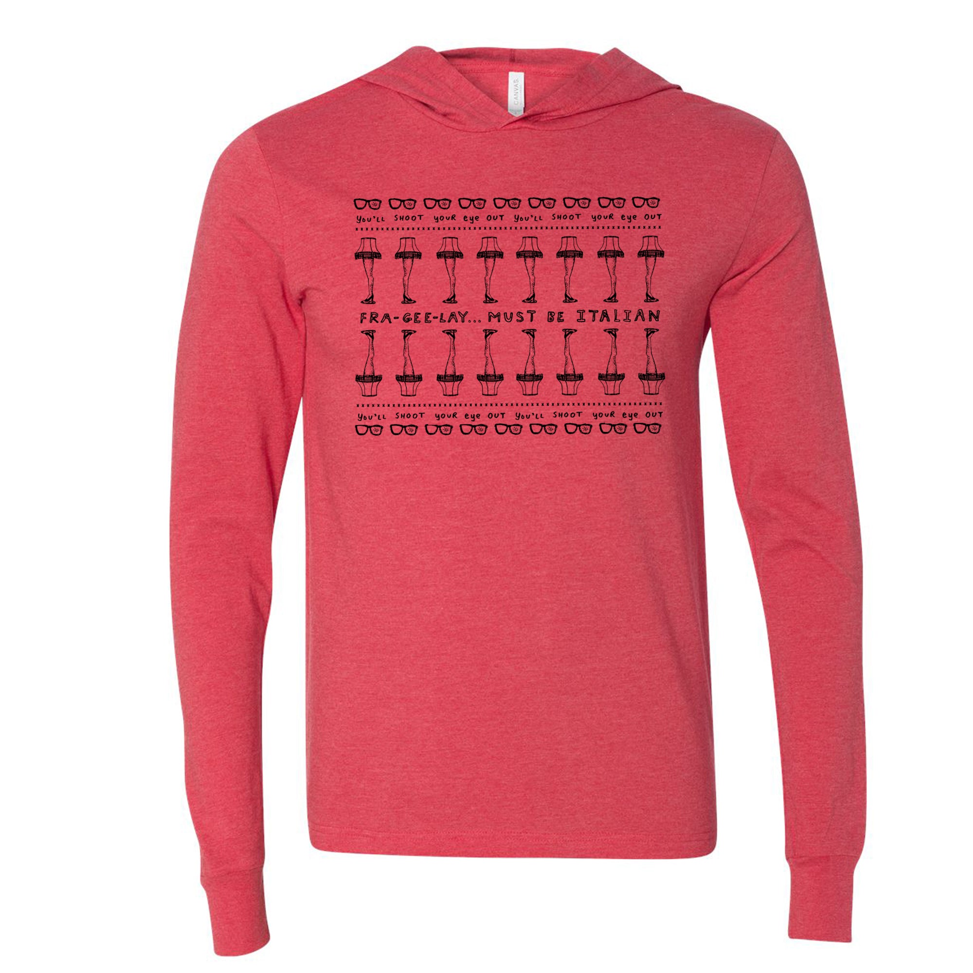 FRA-GEE-LAY : unisex t-shirt hoodie