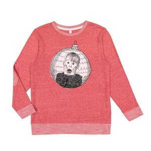 Youth Home Alone Melange Sweatshirt