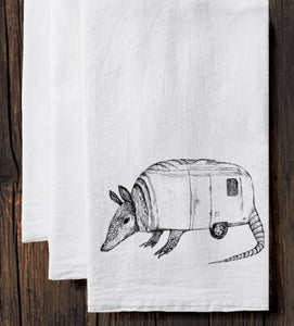 Airmadillo Tea Towel