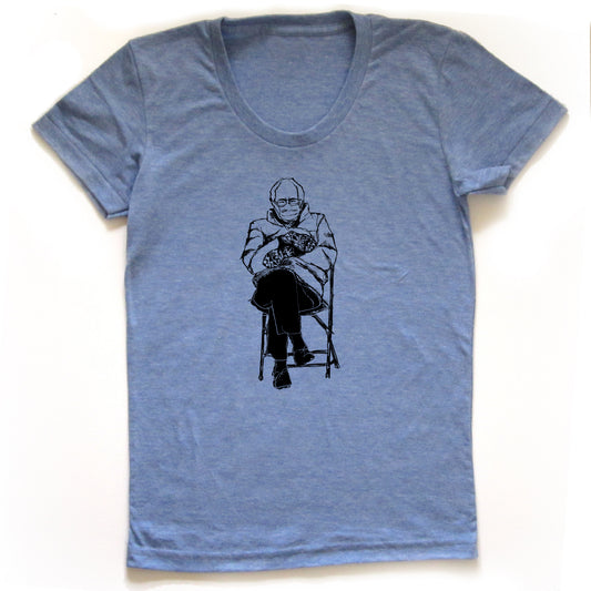 Women's Tri Blend Tee – Stylish Fitted Casual Shirt with Scooped Neckline