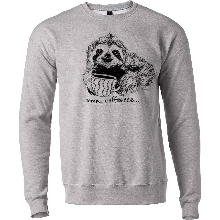 Coffee Sloth Sweatshirt